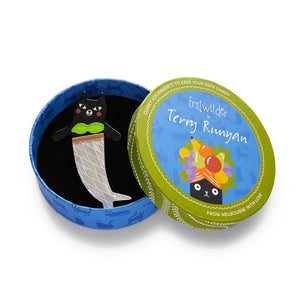 Catmaid Brooch  -  Erstwilder  -  Quirky Resin and Enamel Accessories