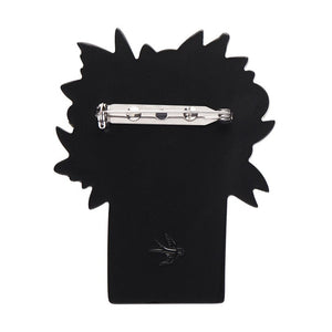 Catmen Miranda Brooch  -  Erstwilder  -  Quirky Resin and Enamel Accessories