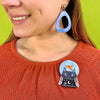 Clairvoyant Cat Brooch  -  Erstwilder  -  Quirky Resin and Enamel Accessories