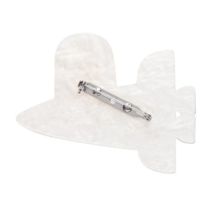 Moon Ride Brooch  -  Erstwilder  -  Quirky Resin and Enamel Accessories