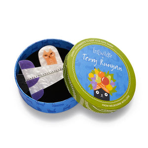 Moon Ride Brooch  -  Erstwilder  -  Quirky Resin and Enamel Accessories