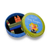 Piñata Cat Brooch  -  Erstwilder  -  Quirky Resin and Enamel Accessories