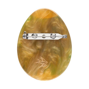 Sunflower of Love Brooch  -  Erstwilder  -  Quirky Resin and Enamel Accessories