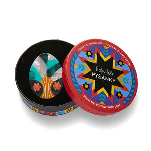 Tree of Life Brooch  -  Erstwilder  -  Quirky Resin and Enamel Accessories