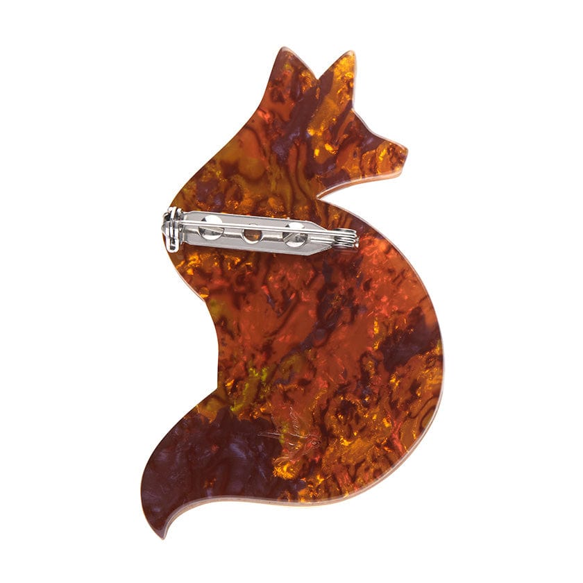 La Formidable Fauve Brooch  -  Erstwilder  -  Quirky Resin and Enamel Accessories