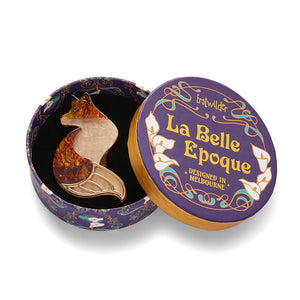 La Formidable Fauve Brooch  -  Erstwilder  -  Quirky Resin and Enamel Accessories