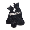 Feline Embrace Brooch