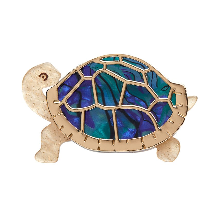 Turtle brooch on sale