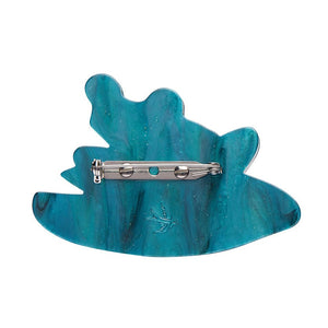 Pod Dweller Brooch  -  Erstwilder  -  Quirky Resin and Enamel Accessories