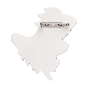 Thin Gold Wings Brooch  -  Erstwilder  -  Quirky Resin and Enamel Accessories