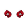 Remembrance Poppy Stud Earrings