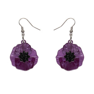 Erstwilder Poppy Field Drop Earrings E5033-5070