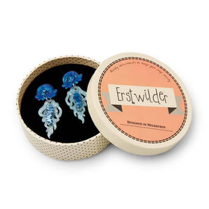 Erstwilder Slippin' Under Jellyfish Earrings E6637-3132