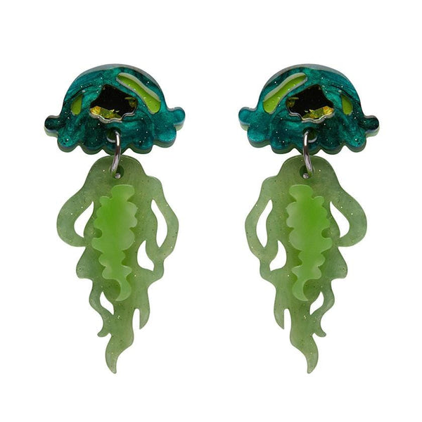 Slippin Under Jellyfish Earrings Erstwilder