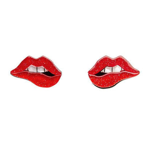 Erstwilder Double Feature Lips Stud Earrings E6651-1080