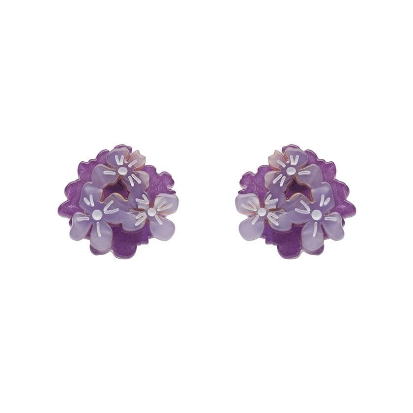 Erstwilder Heartfelt Hydrangea Earrings E6793-5000
