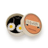 She Loves Me Daisy Drop Earrings