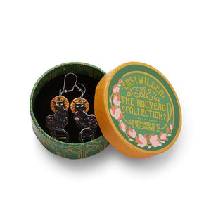Erstwilder Le Chat Noir Earrings E7020-7065