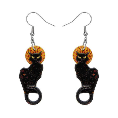 Erstwilder Le Chat Noir Earrings E7020-7065