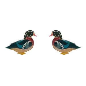 Erstwilder Mallard Ballard Stud Earrings E7096-3240