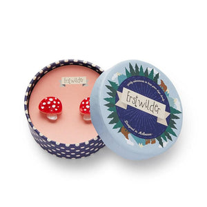 Erstwilder Twinning Toadstools Stud Earrings E7103-1080