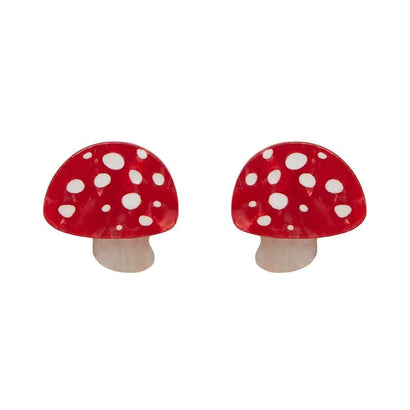Erstwilder Twinning Toadstools Stud Earrings E7103-1080
