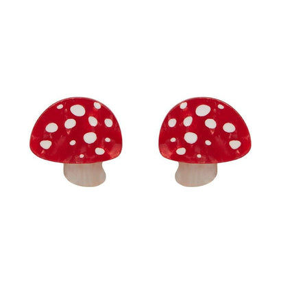 Erstwilder Twinning Toadstools Stud Earrings E7103-1080