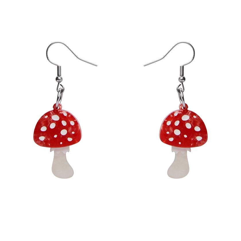 Erstwilder Twinning Toadstools Drop Earrings E7104-1080