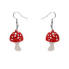 Twinning Toadstools Drop Earrings