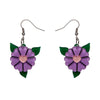 Erstwilder Blue Blooms Earrings E7399-3000