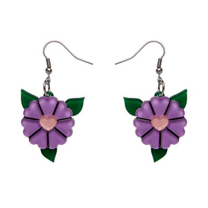Erstwilder Blue Blooms Earrings E7399-3000