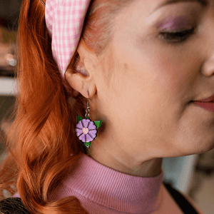 Erstwilder Blue Blooms Earrings E7399-3000