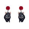 Erstwilder A Devilish Christmas Earrings E7437-7100