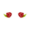 Erstwilder Painted Rose Earrings E7450-1000