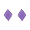Erstwilder Essentials Diamond Bubble Resin Stud Earrings - Lavender EE0003-BU5100