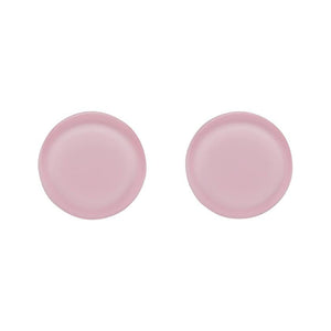 Erstwilder Essentials Circle Bubble Resin Stud Earrings - Light Pink EE0004-BU2100