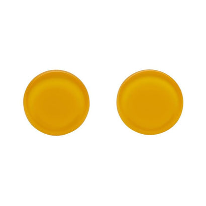 Erstwilder Essentials Circle Bubble Resin Stud Earrings - Yellow EE0004-BU6000
