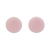 Erstwilder Essentials Circle Solid Resin Stud Earrings - Light Pink EE0004-SO2100