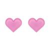 Erstwilder Essentials Heart Bubble Resin Stud Earrings - Pink EE0005-BU2000