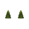 Erstwilder Essentials Tree Ripple Resin Stud Earrings - Green EE0010-RI4000