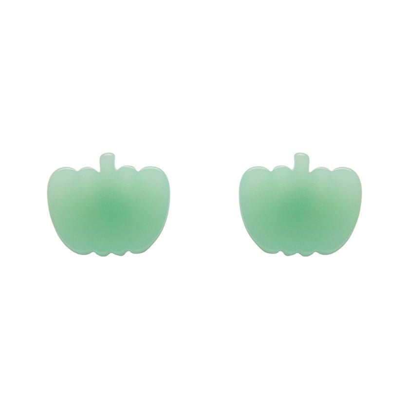 Erstwilder Essentials Pumpkin Glow in the Dark Resin Stud Earrings EE0013-GD8800