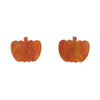 Erstwilder Essentials Pumpkin Ripple Resin Stud Earrings - Orange EE0013-RI6000