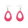 Erstwilder Essentials Teardrop Bubble Resin Drop Earrings - Pink EE1001-BU2000
