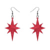 Erstwilder Essentials Starburst Ripple Resin Drop Earrings - Pink EE1002-RI2000
