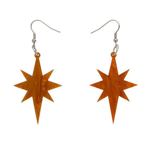 Erstwilder Essentials Starburst Ripple Resin Drop Earrings - Gold EE1002-RI6500