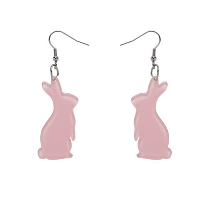 Erstwilder Essentials Bunny Bubble Resin Drop Earrings - Pink EE1007-BU2000