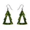 Erstwilder Essentials Tree Ripple Resin Drop Earrings - Green EE1010-RI4000