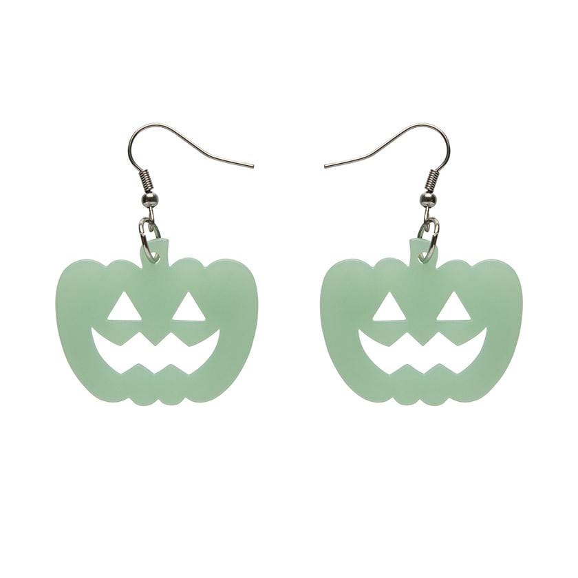 Erstwilder Essentials Pumpkin Glow in the Dark Resin Drop Earrings EE1013-GD8800