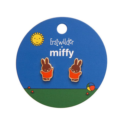 Erstwilder Melanie Enamel Stud Earrings EGAT102