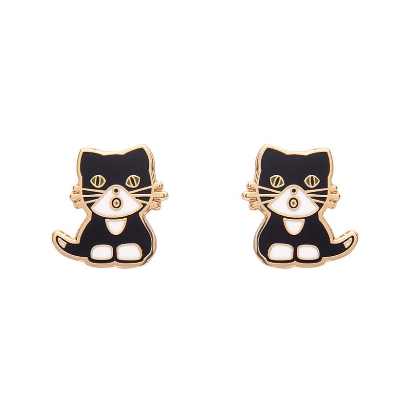 Erstwilder Miffy's Kitten Enamel Stud Earrings EGAT105